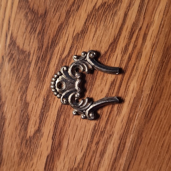 22" brass floral portable glass lamp Underwriters laboratories Inc vintage - Picture 8 of 10